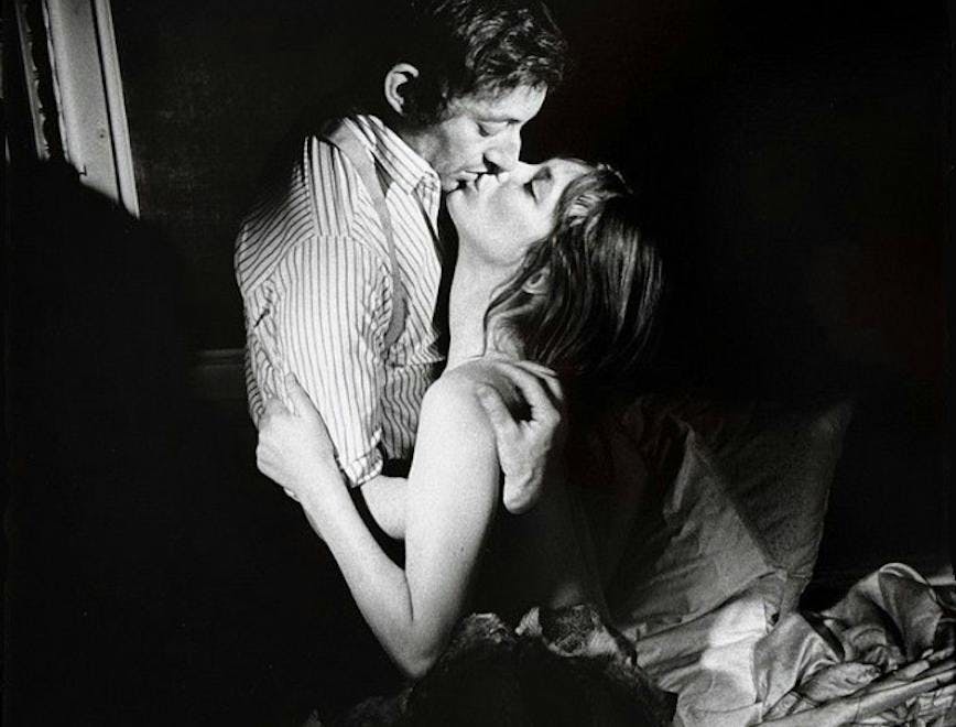 kissing person romantic photography portrait adult male man female woman