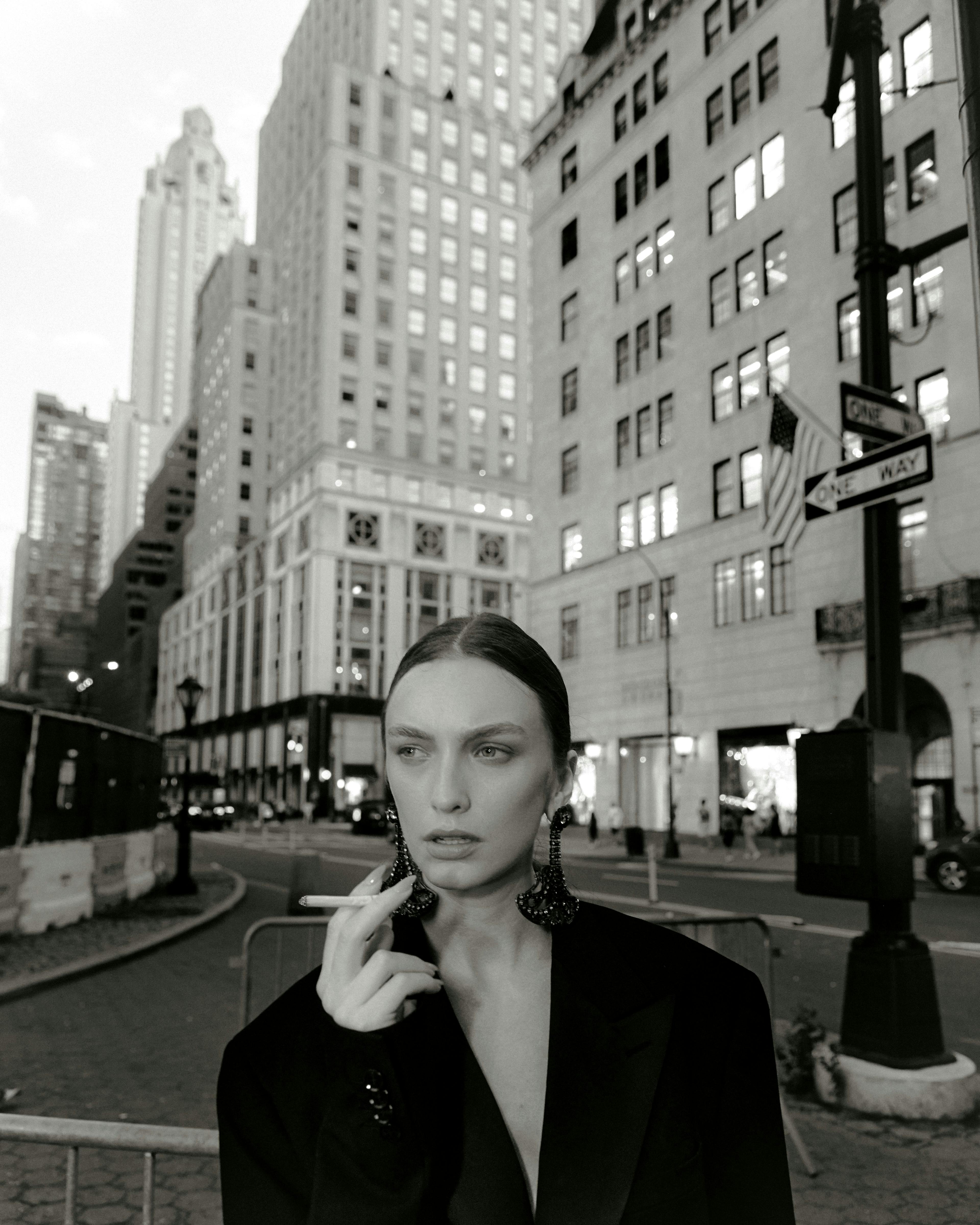 city metropolis urban finger person office building adult female woman photography